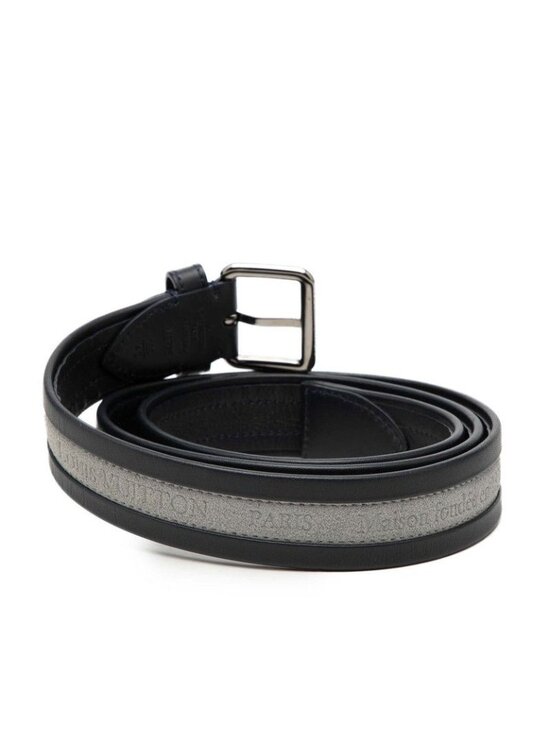 Louis Vuitton 100 40 Navy Gray Leather Suede 1- Belt main image 4